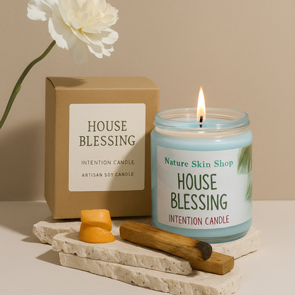 House Blessing Intention Artisan Soy Candle-0
