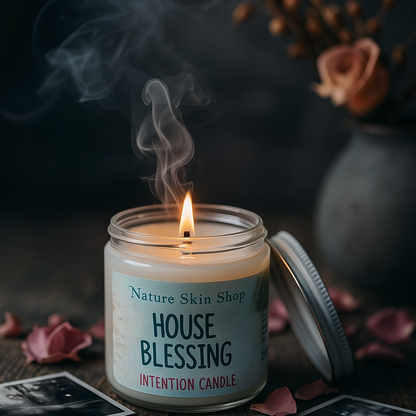 House Blessing Intention Artisan Soy Candle-3