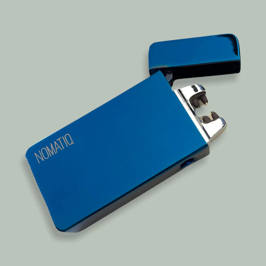 Blue Dual Arc Electric Lighter USB Rechargeable - We The People 