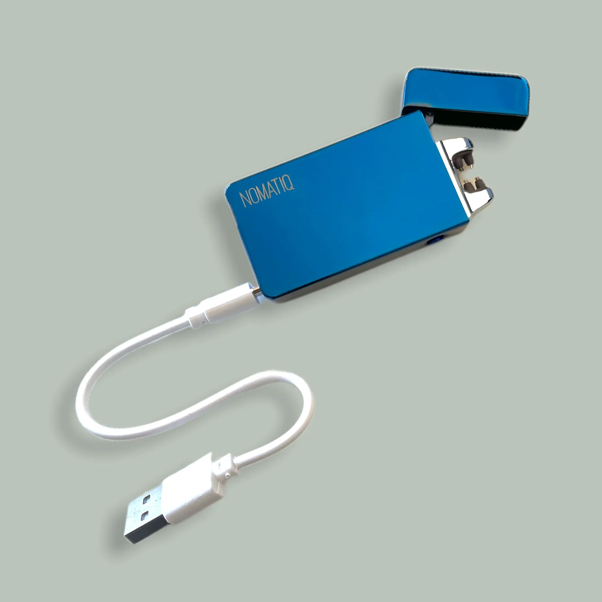Blue Dual Arc Electric Lighter USB Rechargeable - We The People 
