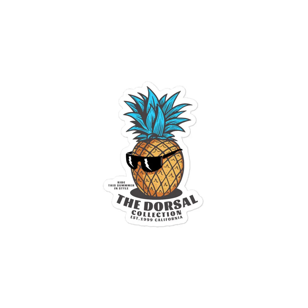 DORSAL Vinyl Sticker | Bubble-Free Application | Durable Surf Decal - We The People 