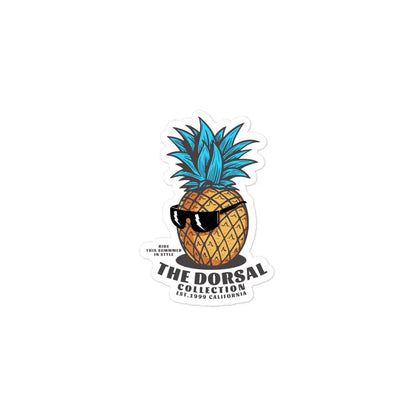 DORSAL Vinyl Sticker | Bubble-Free Application | Durable Surf Decal - We The People 