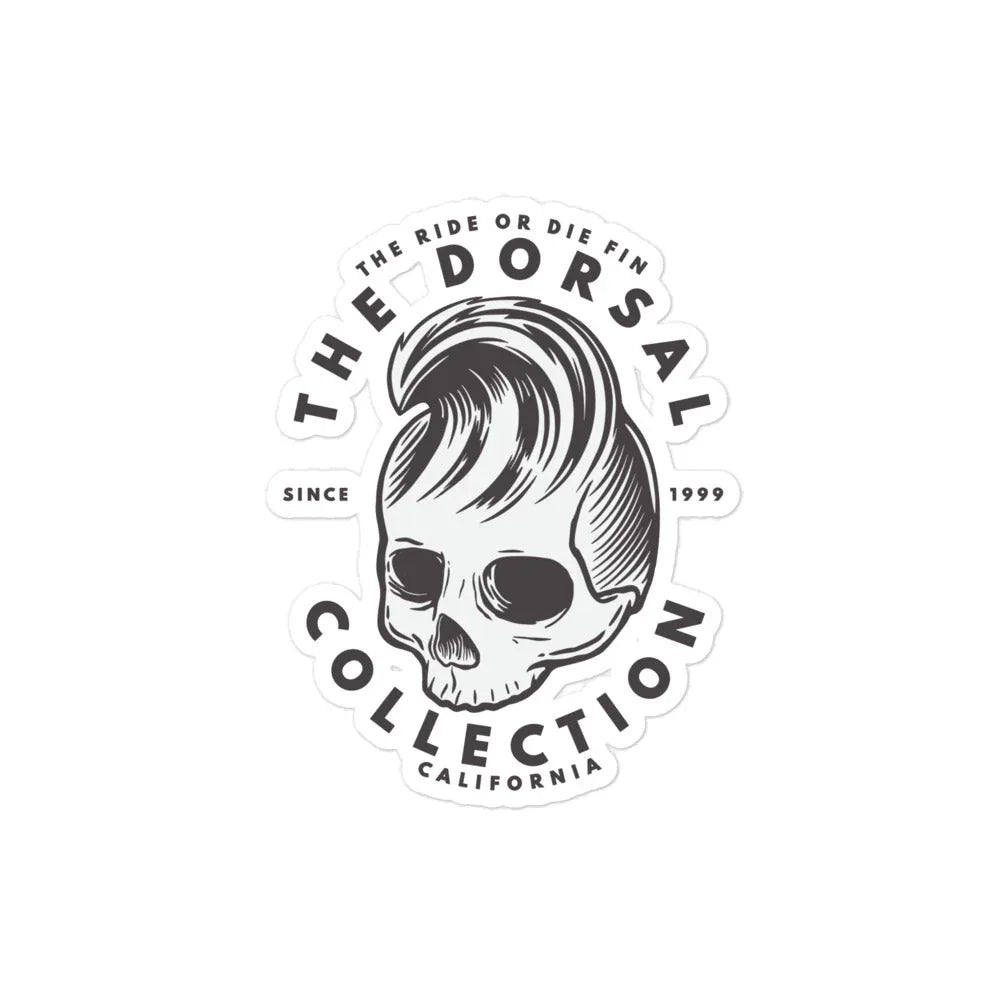 DORSAL Classic Sticker | Bubble-Free Vinyl Decal | Surf Graphics - We The People 