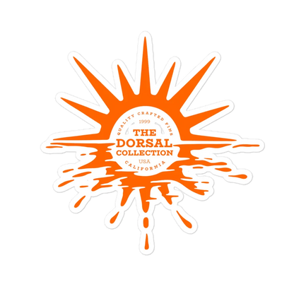 DORSAL Splash Sticker | Bubble-Free Vinyl Decal | Water Graphics - We The People 