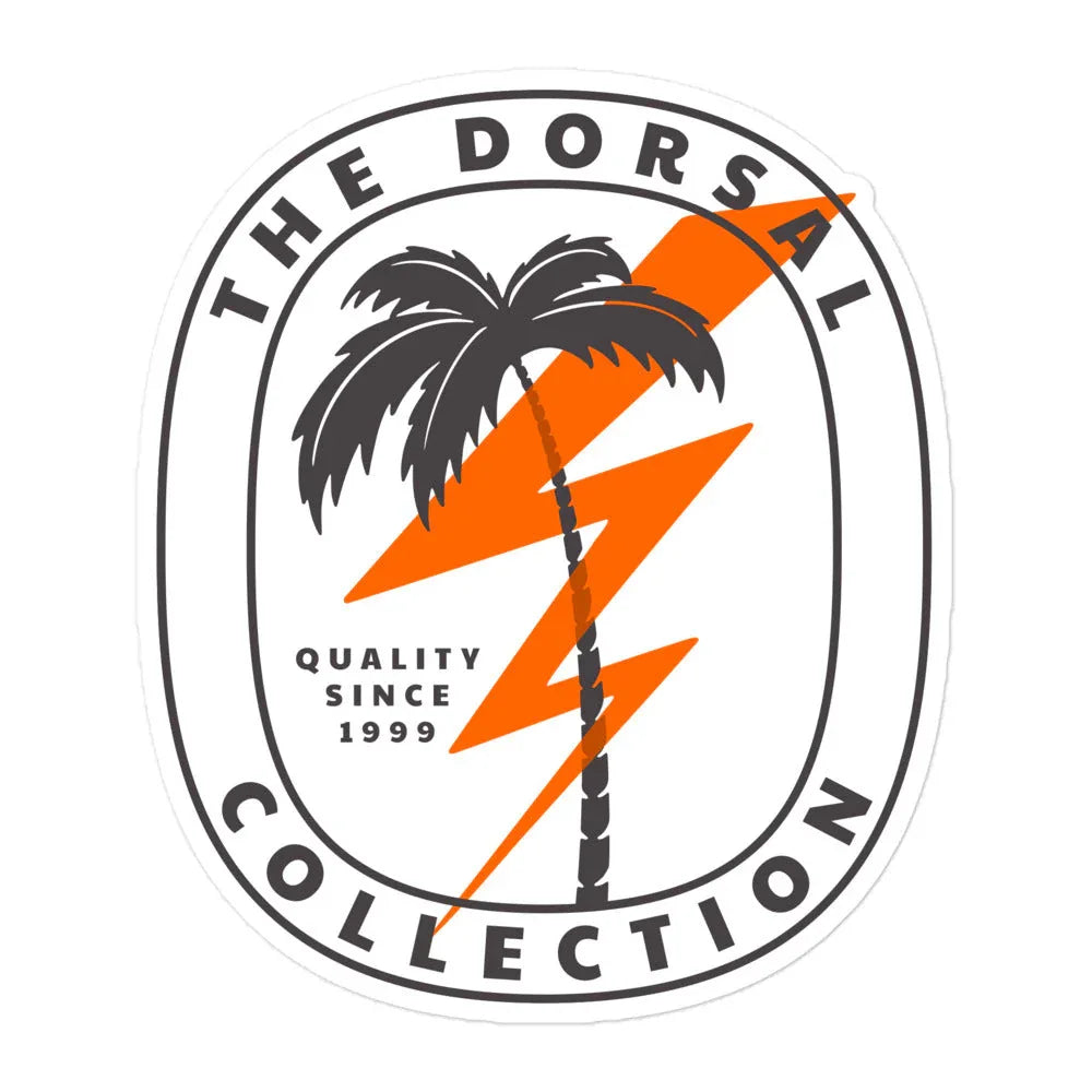 DORSAL Lightning Sticker | Bubble-Free Vinyl Decal | Bolt Graphics - We The People 