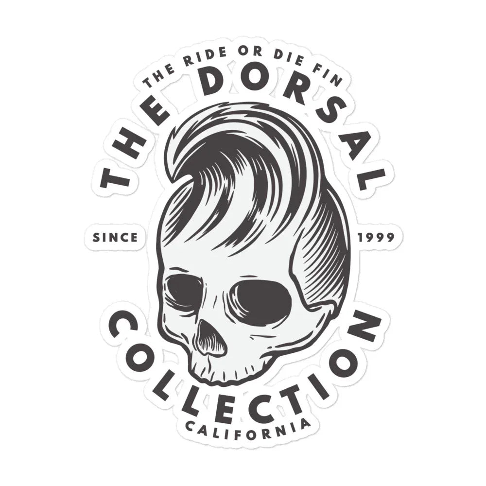 DORSAL Classic Sticker | Bubble-Free Vinyl Decal | Surf Graphics - We The People 