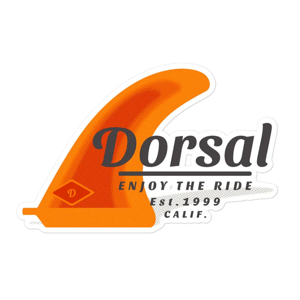 DORSAL Fin Sticker | Bubble-Free Vinyl Decal | Shark Fin Graphics - We The People 