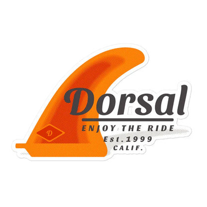 DORSAL Fin Sticker | Bubble-Free Vinyl Decal | Shark Fin Graphics - We The People 