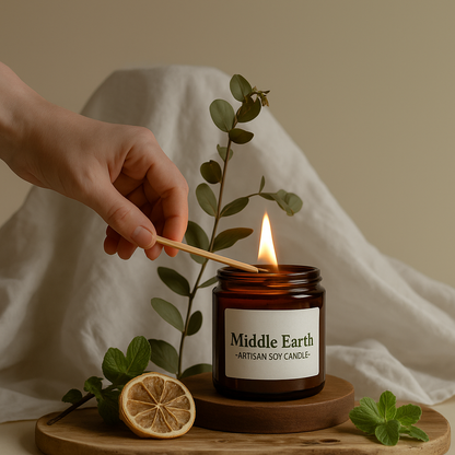 Middle Earth Artisan Soy Candle-3
