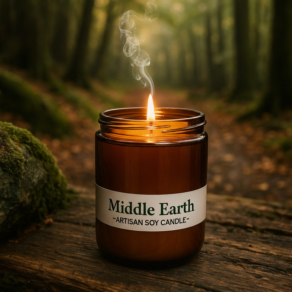Middle Earth Artisan Soy Candle-1