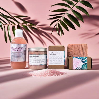 Foaming Pink Salt Scrub-3