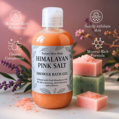 Himalayan Pink Salt Mineralizing Shower & Bath Gel-3