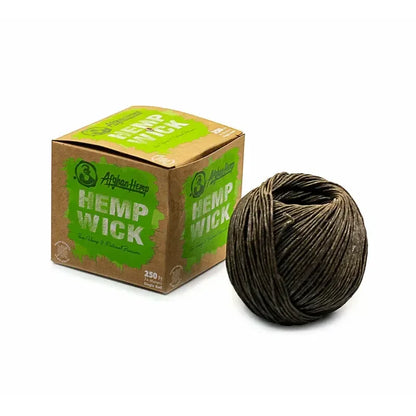 Afghan Hemp Wick 100ft | Natural Beeswax Hemp Wick - We The People 