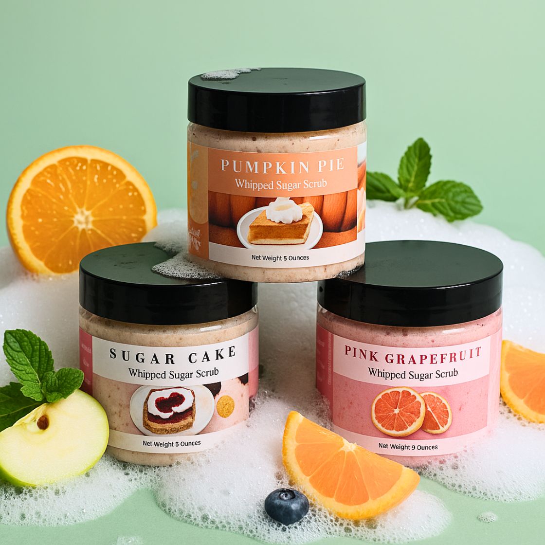 Luscious Sugar Cake Sugar Scrub-1