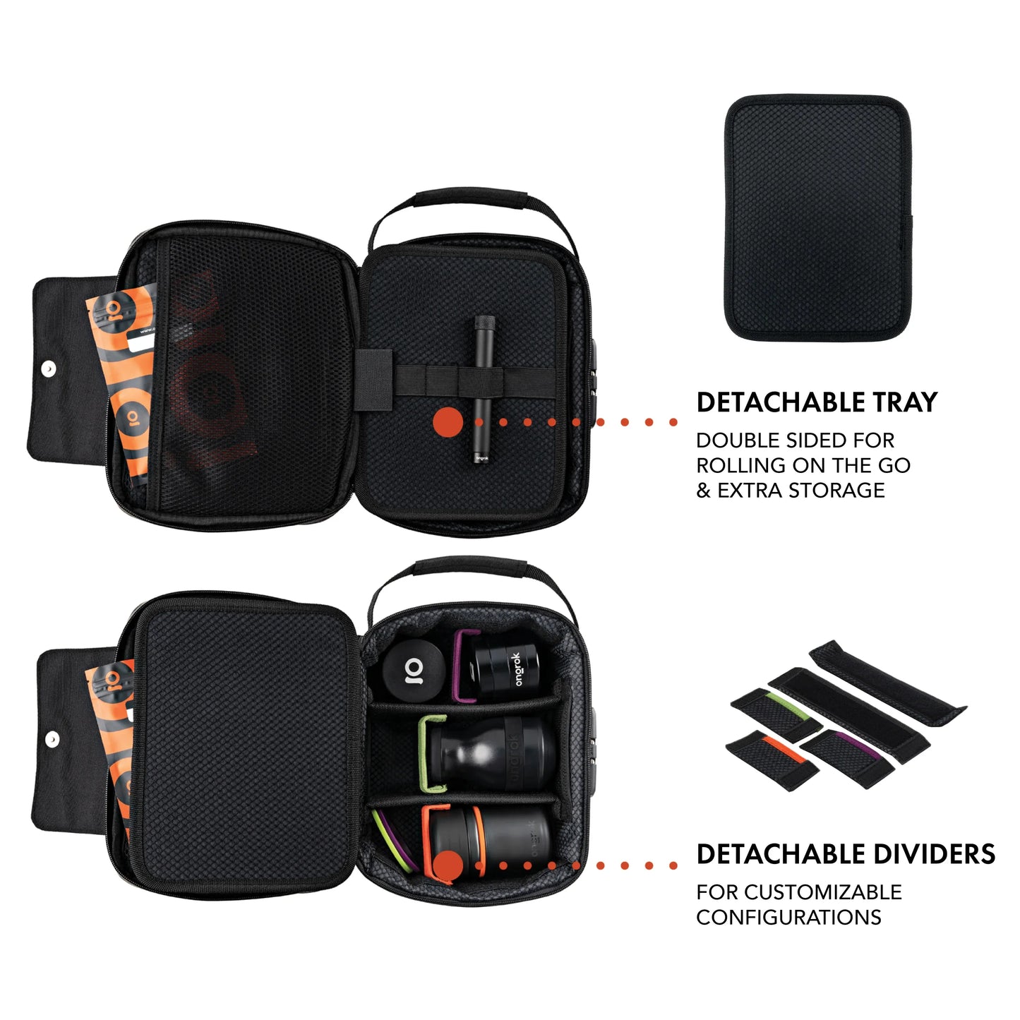 Ongrok Large Carbon-Lined Case with Combo Lock | Smell Proof Lockable Storage - We The People 