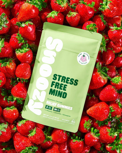 Snoozy Stress-Free Calm Gummies - Natural Relaxation & Sleep Support - We The People 