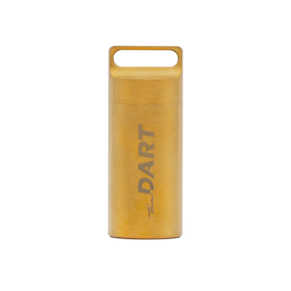 Dart Premium Canister | Gold Heavy-Duty Metal Smell Proof Storage - We The People 