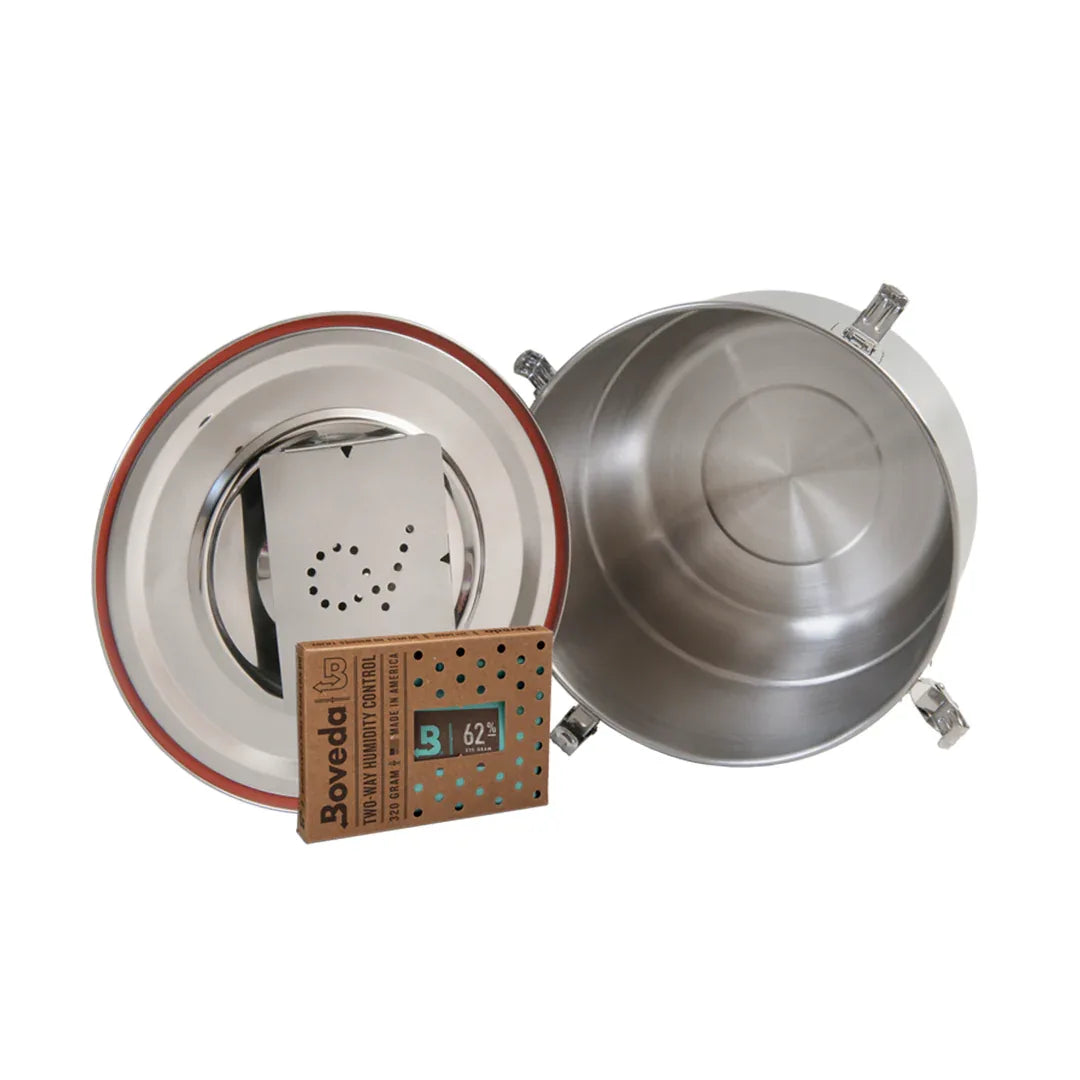 FreshStore CVault Storage Container | 2L-21L Humidity Control Stainless Steel - We The People 