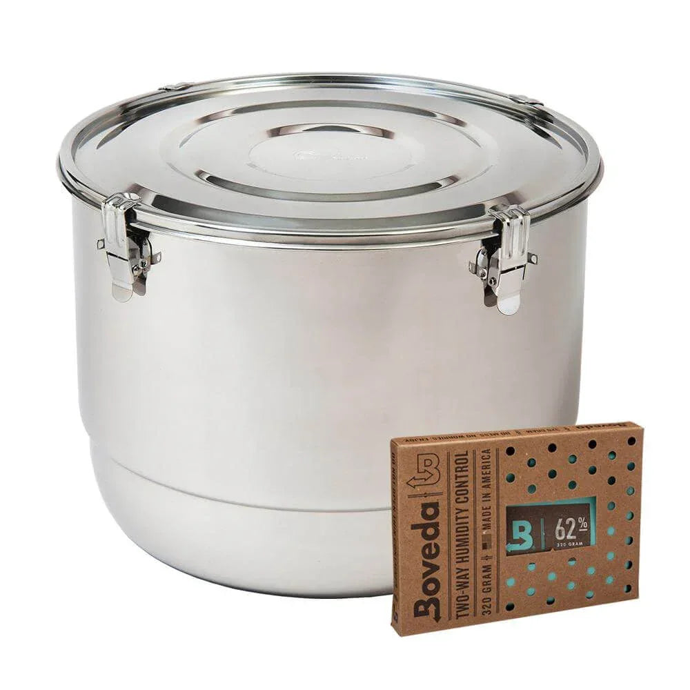FreshStore CVault Storage Container | 2L-21L Humidity Control Stainless Steel - We The People 
