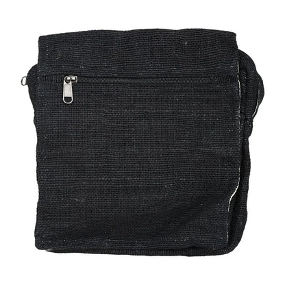 Himalayan Hemp Messenger Shoulder Bag 10" x 11" | Eco-Friendly - We The People 