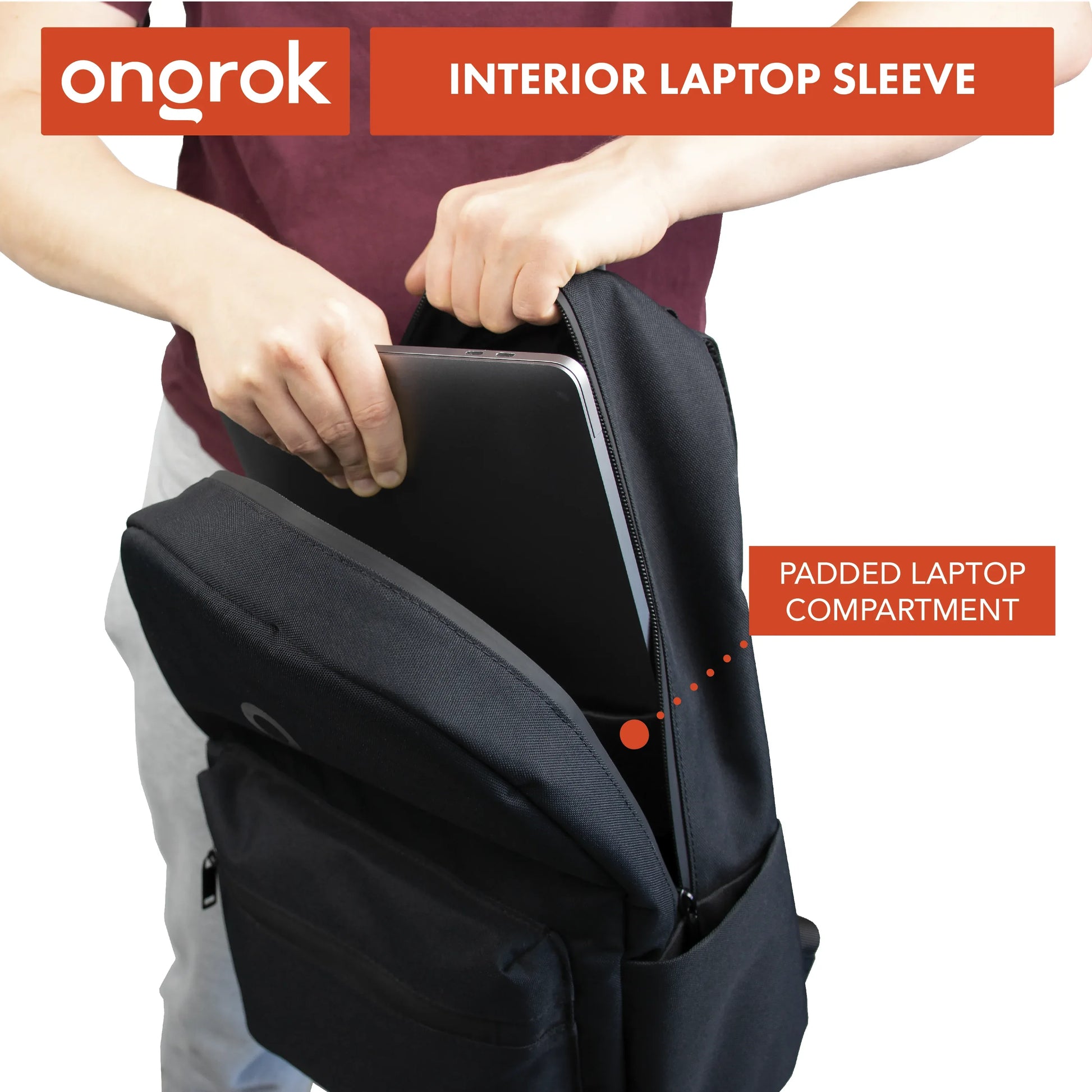 ONGROK Carbon-Lined Backpack | Smell Proof with Combo Lock 16.5x11.5x5.5 - We The People 