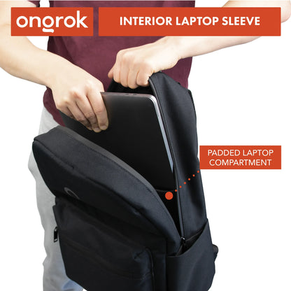 ONGROK Carbon-Lined Backpack | Smell Proof with Combo Lock 16.5x11.5x5.5 - We The People 