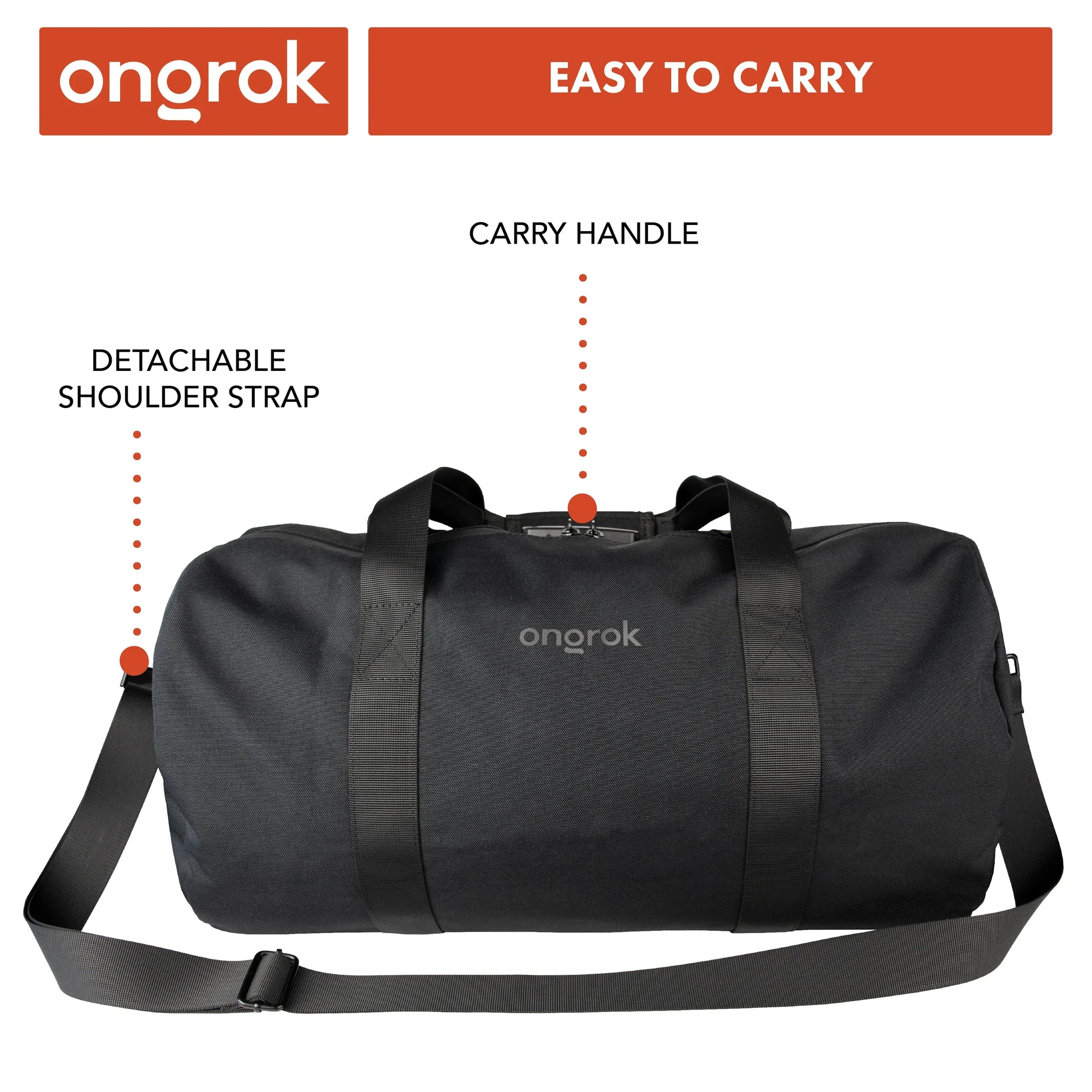 ONGROK Carbon-lined Duffle Bag - We The People 