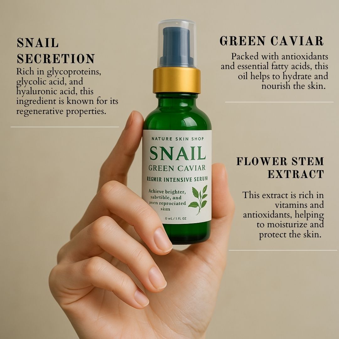 Snail & Green Caviar Smoothing Serum-3