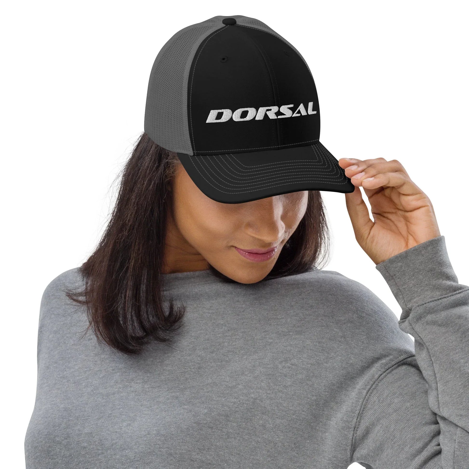 DORSAL Embroidered Trucker Cap | Classic Mesh Back Hat | Adjustable Snapback - We The People 