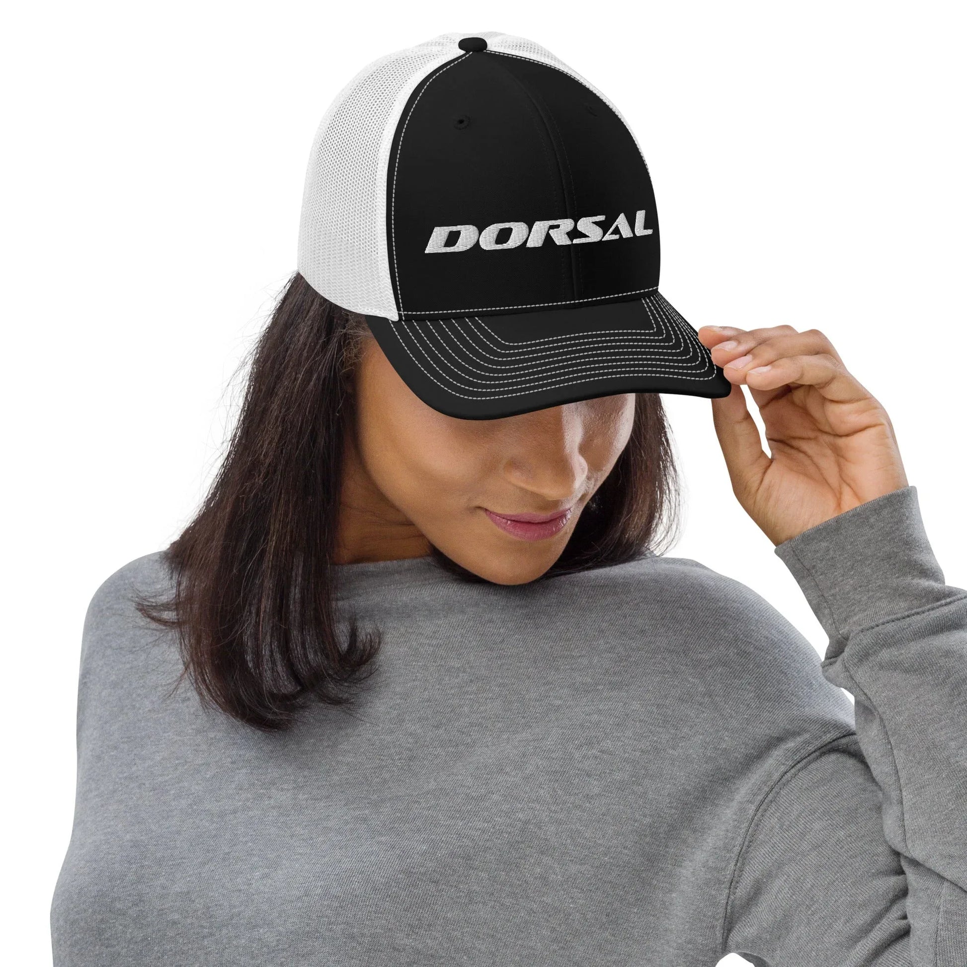 DORSAL Embroidered Trucker Cap | Classic Mesh Back Hat | Adjustable Snapback - We The People 