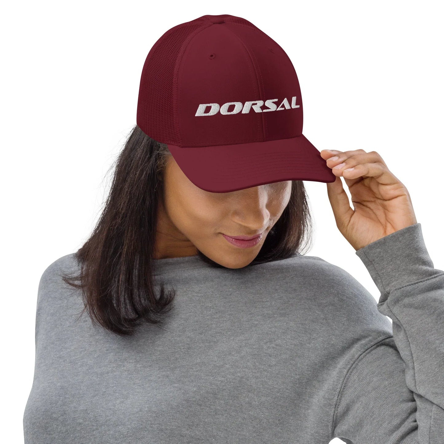 DORSAL Embroidered Trucker Cap | Classic Mesh Back Hat | Adjustable Snapback - We The People 