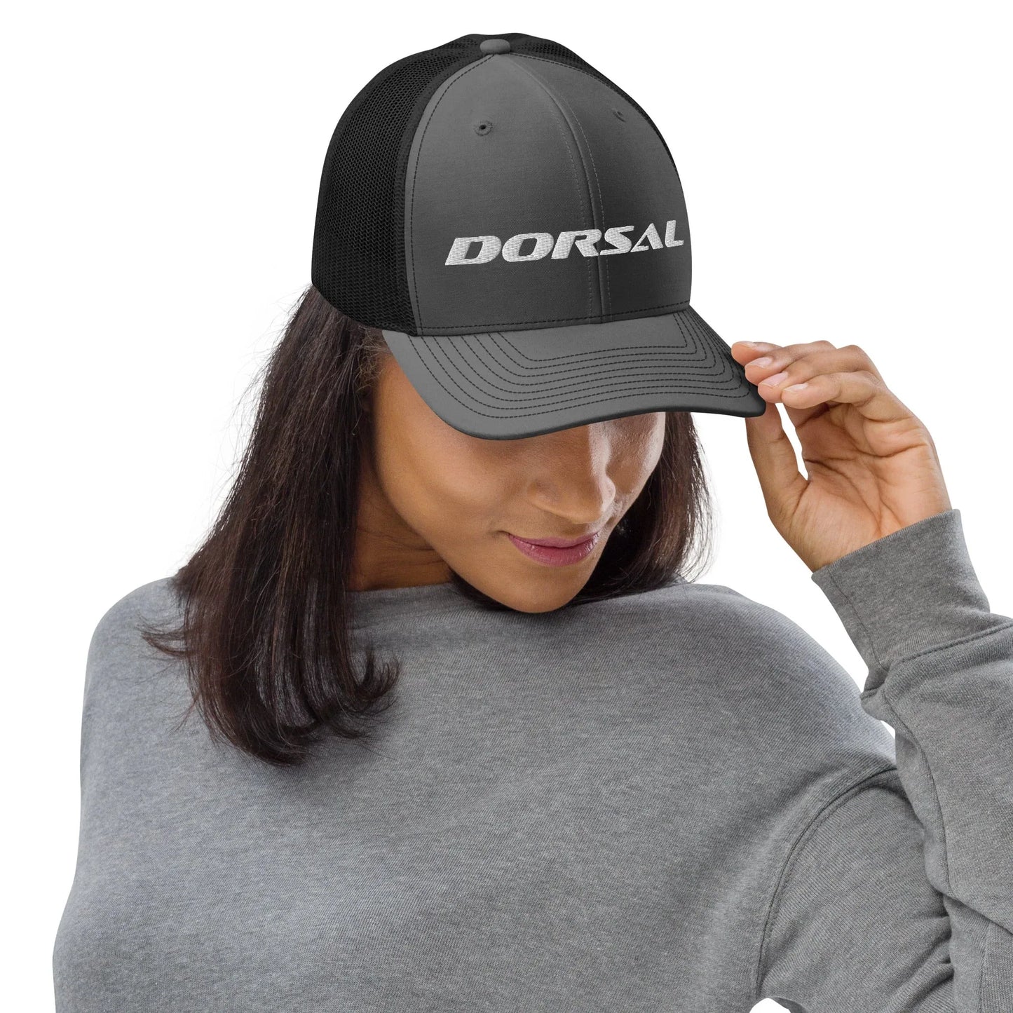 DORSAL Embroidered Trucker Cap | Classic Mesh Back Hat | Adjustable Snapback - We The People 
