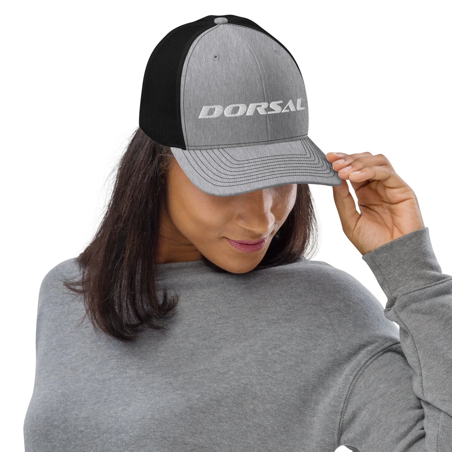 DORSAL Embroidered Trucker Cap | Classic Mesh Back Hat | Adjustable Snapback - We The People 