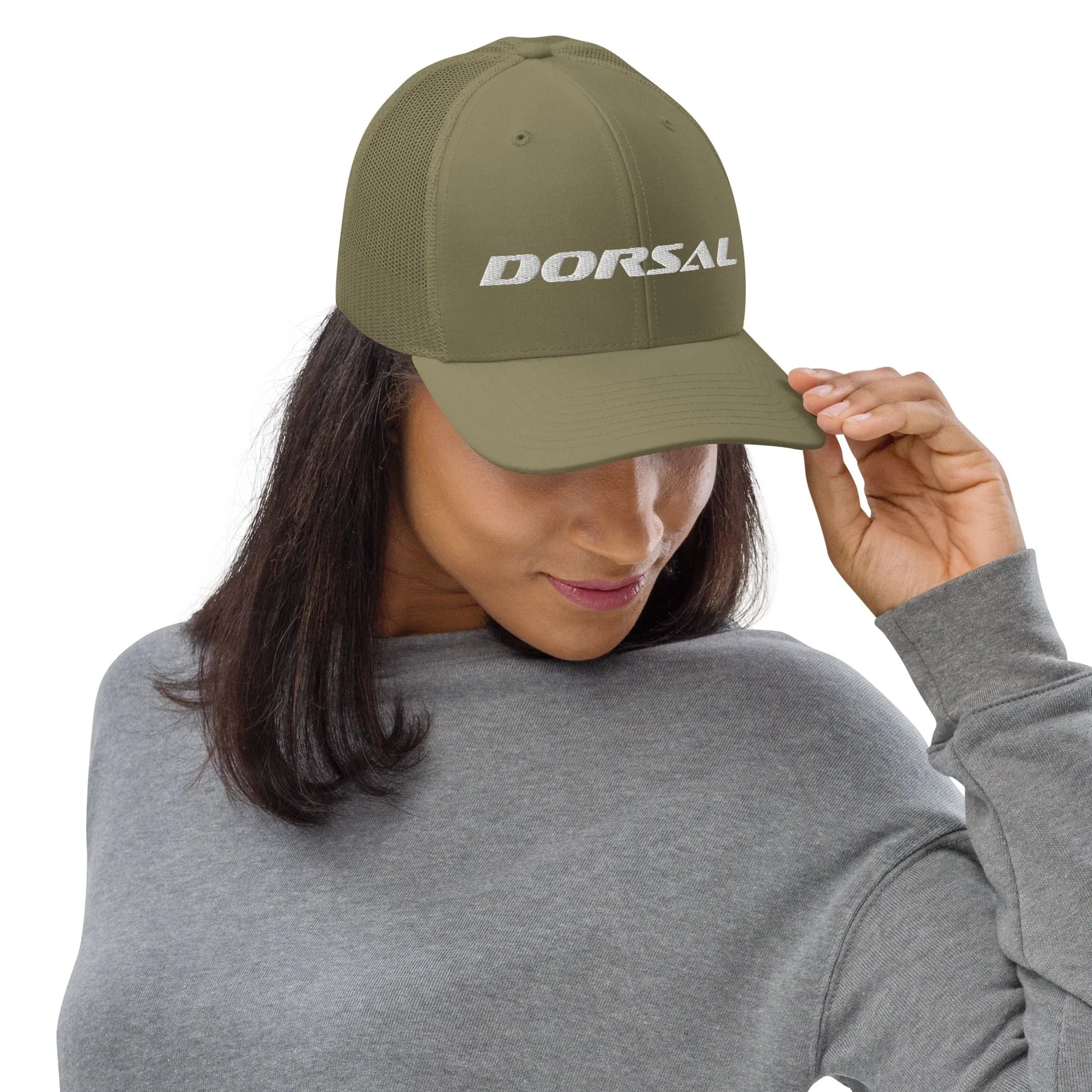 DORSAL Embroidered Trucker Cap | Classic Mesh Back Hat | Adjustable Snapback - We The People 