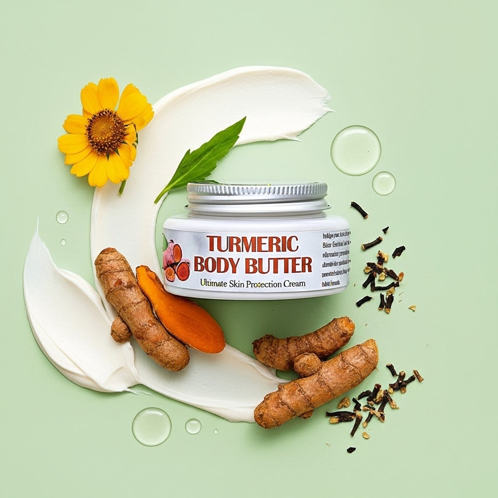 Radiant Glow Turmeric Whipped Body Butter-1