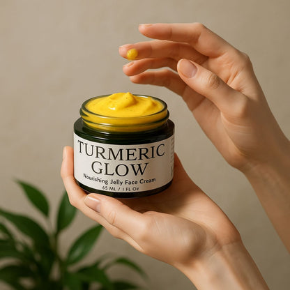 TURMERIC GLOW Nourishing Jelly Face Cream-2