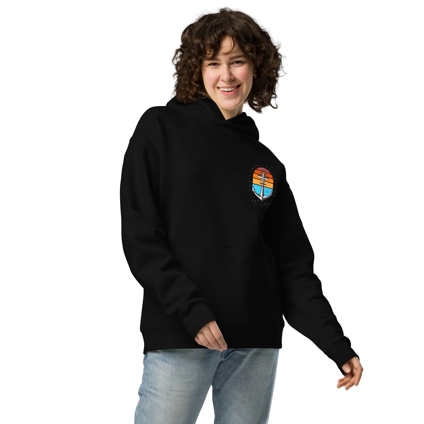 DORSAL Anchors Away Pullover Hoodie | No-Fade Surf Graphic | Premium Fleece - We The People 