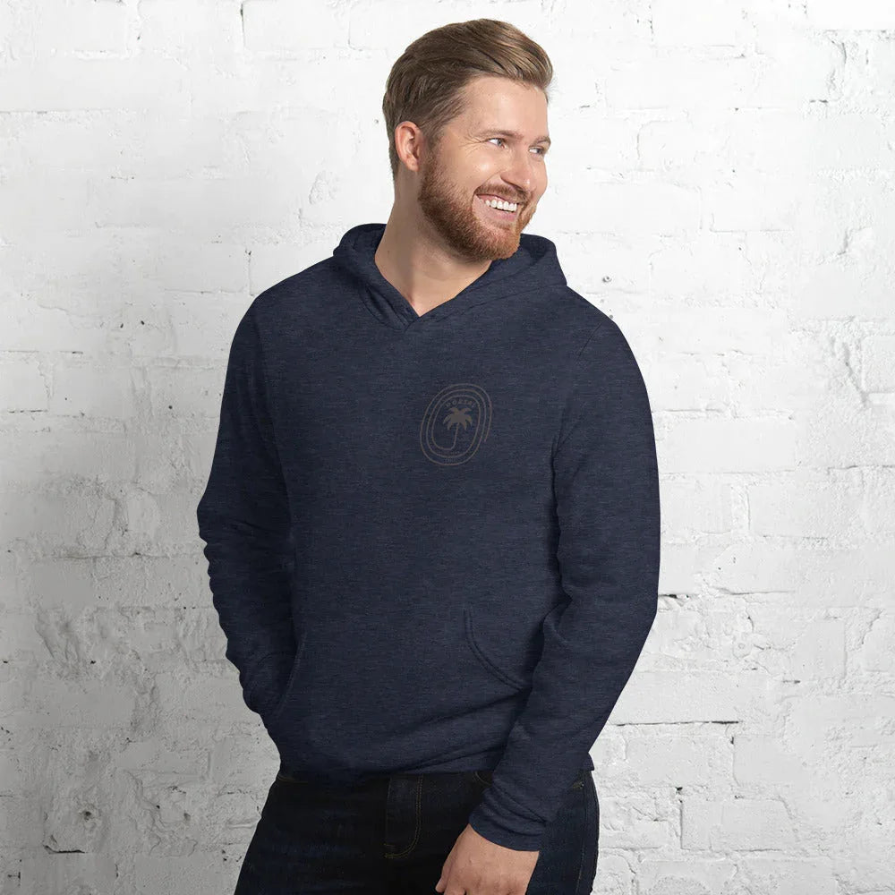 DORSAL Palm Eco Hoodie | Sustainable Fleece Pullover | Unisex Surf Apparel - We The People 