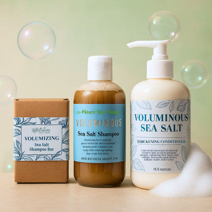 Volumizing Sea Salt Shampoo Bar-3