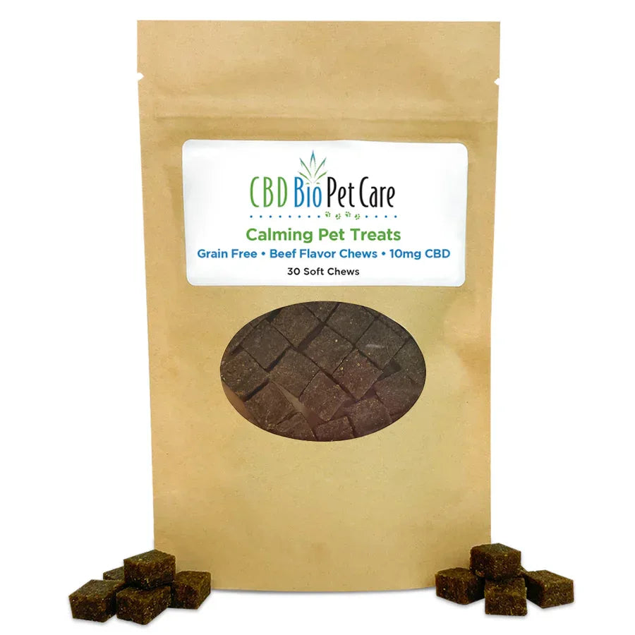 Calming CBD Beef Treats for Dogs 30-Count Natural - We The People 