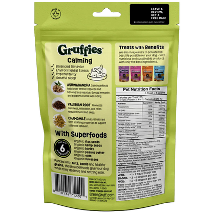 Gruffies Calming CBD Dog Treats 6oz Natural Wellness - We The People 