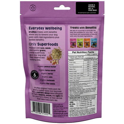 Gruffies Original Dog Treats 6oz Premium Natural - We The People 