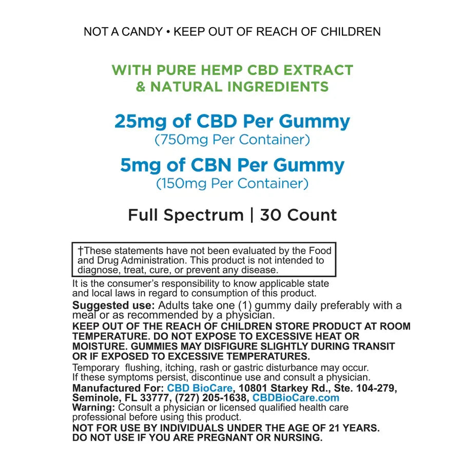 CBD Sleep Gummies - We The People 