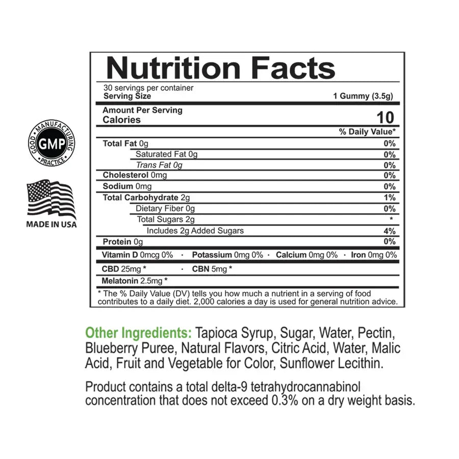 CBD Sleep Gummies - We The People 