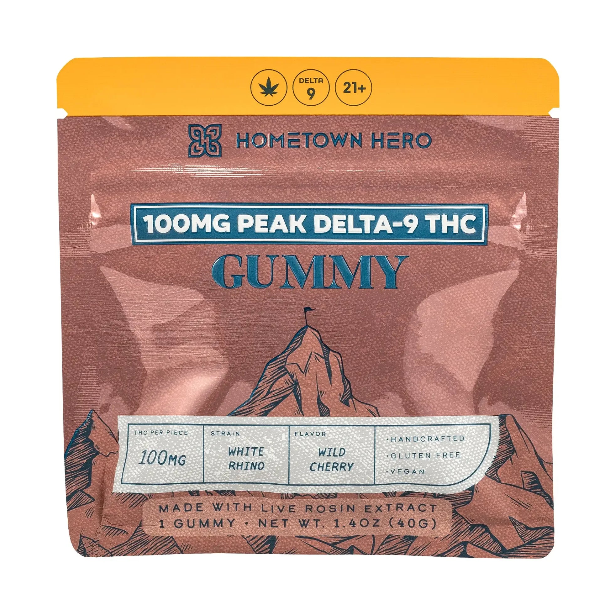 Peak 100mg THC Live Rosin Gummy - We The People 