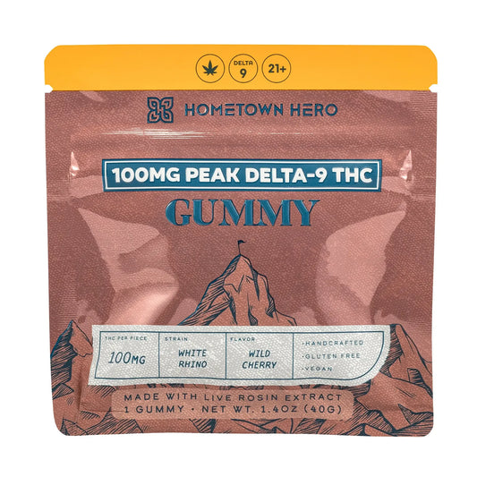 Peak 100mg THC Live Rosin Gummy - We The People 