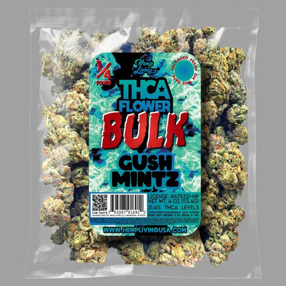Gush Mintz THCA Flower - Bulk - Hybrid - We The People 