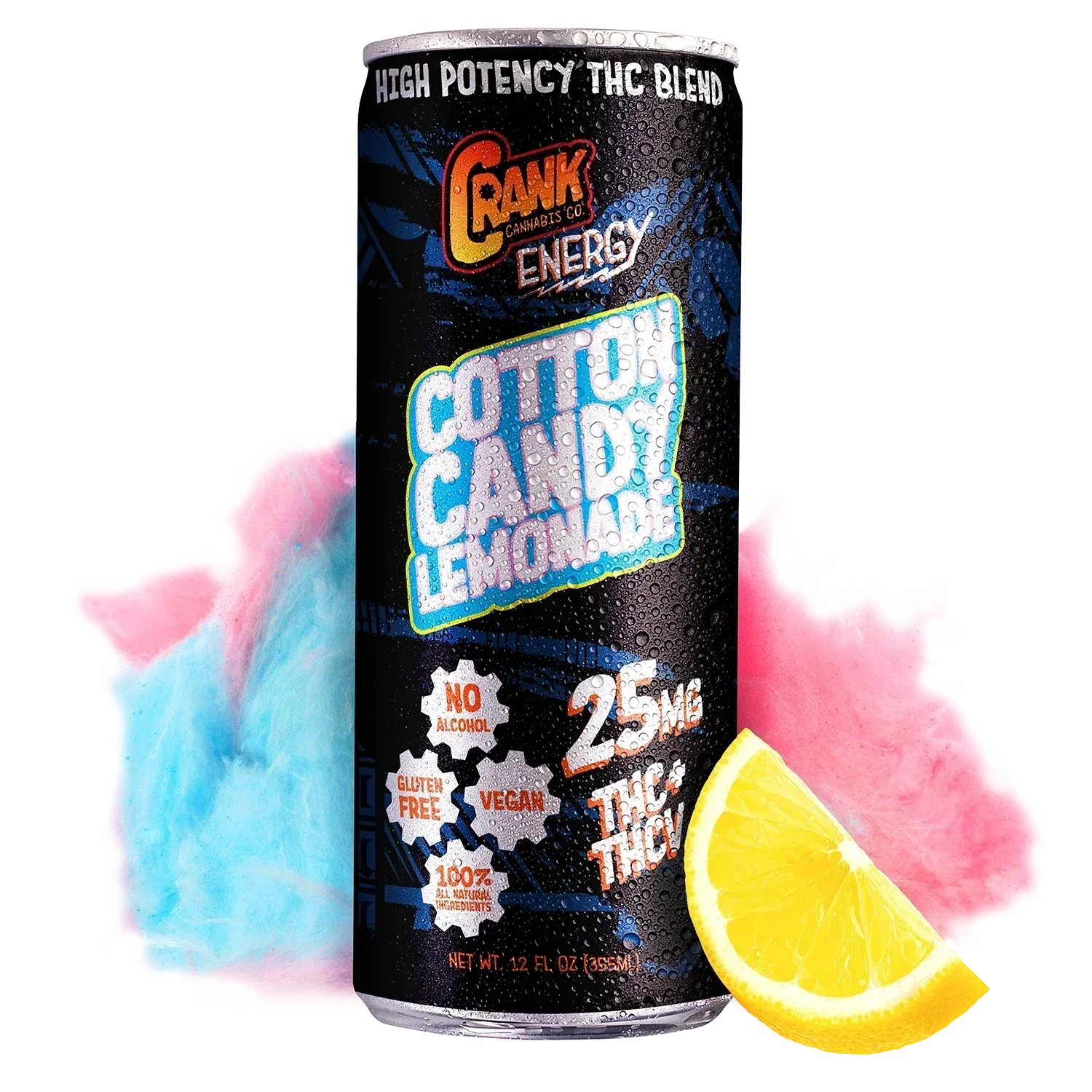 CRANK Delta 9 THC Cold Brew, Lemonade Punch - We The People 