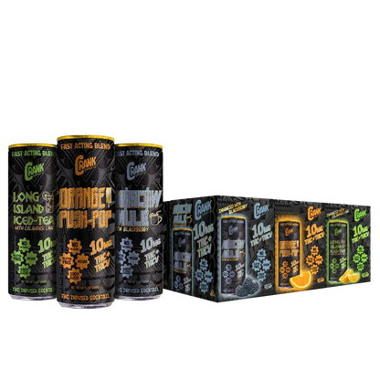 CRANK Delta 9 THC Mixed Variety Beverages - We The People 