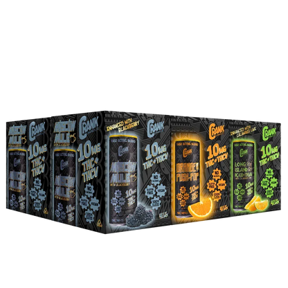 CRANK Delta 9 THC Mixed Variety Beverages - We The People 
